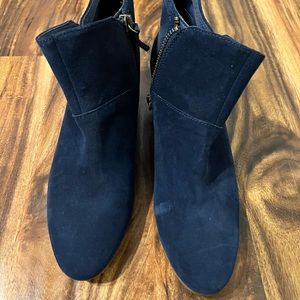 Timberland Blue Suede Booties